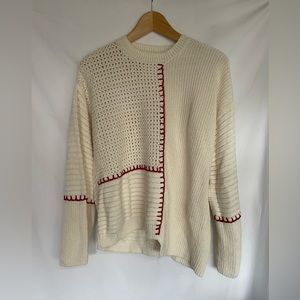 Elizabeth and James crochet sweater